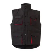 Gilet trapuntato bicolore da Lavoro Multitasche Velilla 205902