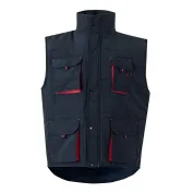 Gilet trapuntato bicolore da Lavoro Multitasche Velilla 205902