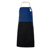 Grembiule bicolore con Pettorina da Lavoro Multitasche Velilla 404210B