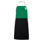 Grembiule bicolore con Pettorina da Lavoro Multitasche Velilla 404210B