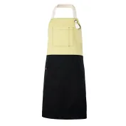 Grembiule bicolore con Pettorina da Lavoro Multitasche Velilla 404210B