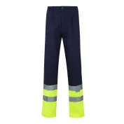 Pantalone bicolore da Lavoro Alta Visibilità Multitasche Velilla 158