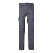 Pantalone bicolore da Lavoro Multitasche Velilla 103004
