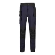 Pantalone bicolore da Lavoro Stretch Multitasche Velilla 103019S