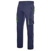 Pantalone bicolore da Lavoro Stretch Multitasche Velilla 103024S