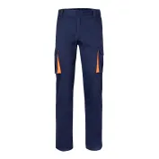Pantalone bicolore da Lavoro Stretch Multitasche Velilla 103024S