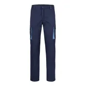 Pantalone bicolore da Lavoro Stretch Multitasche Velilla 103024S