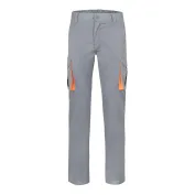 Pantalone bicolore da Lavoro Stretch Multitasche Velilla 103024S