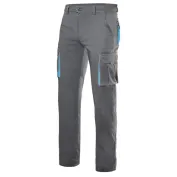 Pantalone bicolore da Lavoro Stretch Multitasche Velilla 103024S