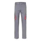 Pantalone bicolore da Lavoro Stretch Multitasche Velilla 103024S