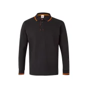 Polo bicolore manica lunga da Lavoro Velilla 105515