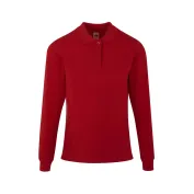 Polo maniche lunghe da Lavoro 100% Cotone Velilla Hobart Lady PL200WC