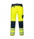 Fuori tutto - Pantalone da Lavoro PW3 Alta Visibilita Portwest PW340  taglia 36 colore giallo navy