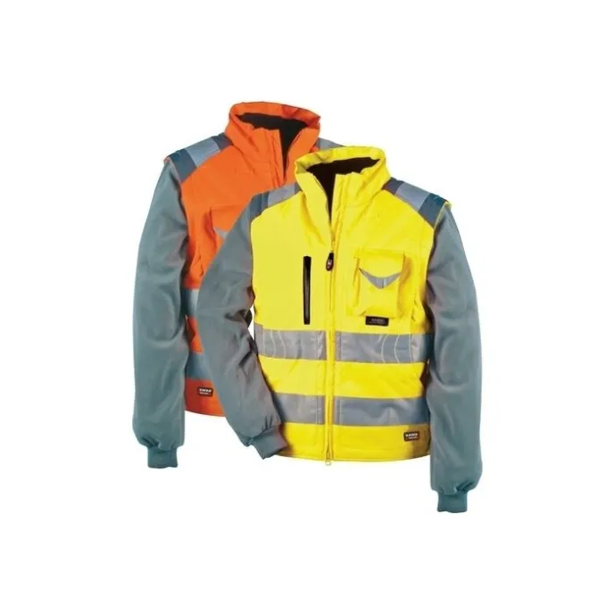Fuori tutto - Gilet da Lavoro Alta Visibilità Cofra Signal V023-0-00  taglia 60 colore giallo