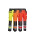 Fuori tutto - Pantaloni da Lavoro Alta Visibilità Multitasche Cofra Blinding V078-0-00  taglia 56 colore arancione antracite