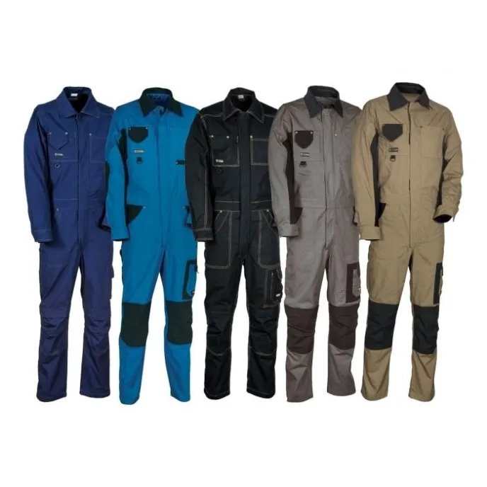Fuori tutto - Tuta da Lavoro Multitasche Cofra Marseilles 100% Cotone Canvas V056-0-01  taglia 56 colore antracite nero