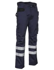 Fuori tutto - Pantaloni da Lavoro Multitasche Cofra Pincers V069-0-02  taglia 46 colore navy/nero
