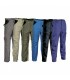 Fuori tutto - Pantaloni da Lavoro Cofra Multitasche Accorciabili Helsinki 100% Cotone Canvas V053-0-00  taglia 56 colore fango n