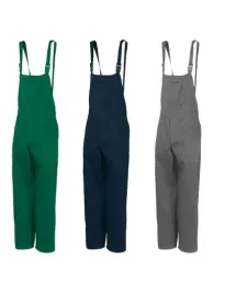 Fuori tutto - Pettorina Salopette da lavoro Europa Issa Line 100% cotone - 8035  taglia 3xl colore blu scuro