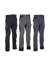 Fuori tutto - Pantaloni da Lavoro Multitasche Stretch Cofra Hagfors V592-0-02  taglia 46 colore nero