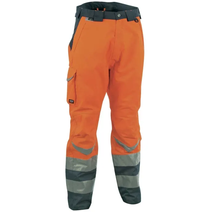 Fuori Tutto - Pantaloni da Lavoro Alta Visibilità Cofra Safe V025-0-00  taglia 50 colore giallo
