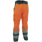 Fuori Tutto - Pantaloni da Lavoro Alta Visibilità Cofra Safe V025-0-00  taglia 50 colore giallo