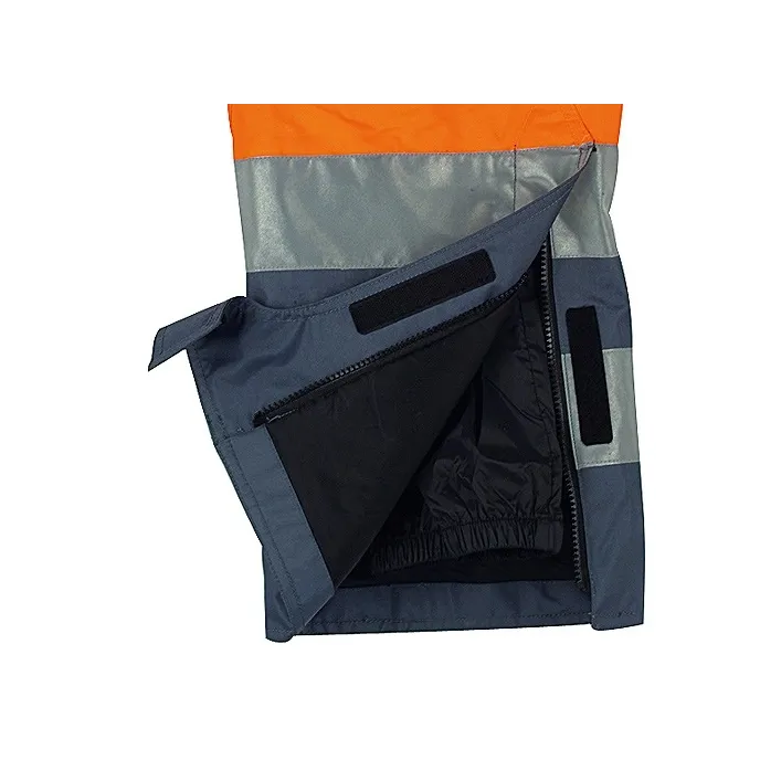 Fuori Tutto - Pantaloni da Lavoro Alta Visibilità Cofra Safe V025-0-00  taglia 48 colore arancione