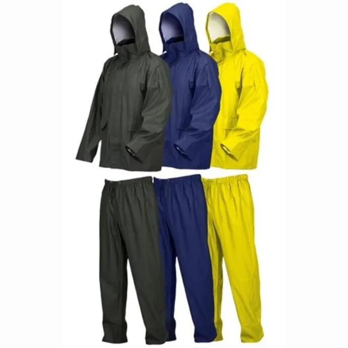 Fuori tutto - Completo Lluvia PU/PVC ISSA LINE - 00209  taglia 3xl colore giallo