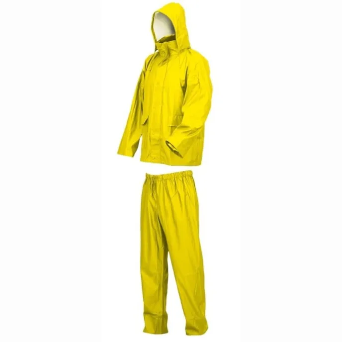 Fuori tutto - Completo Lluvia PU/PVC ISSA LINE - 00209  taglia 3xl colore giallo