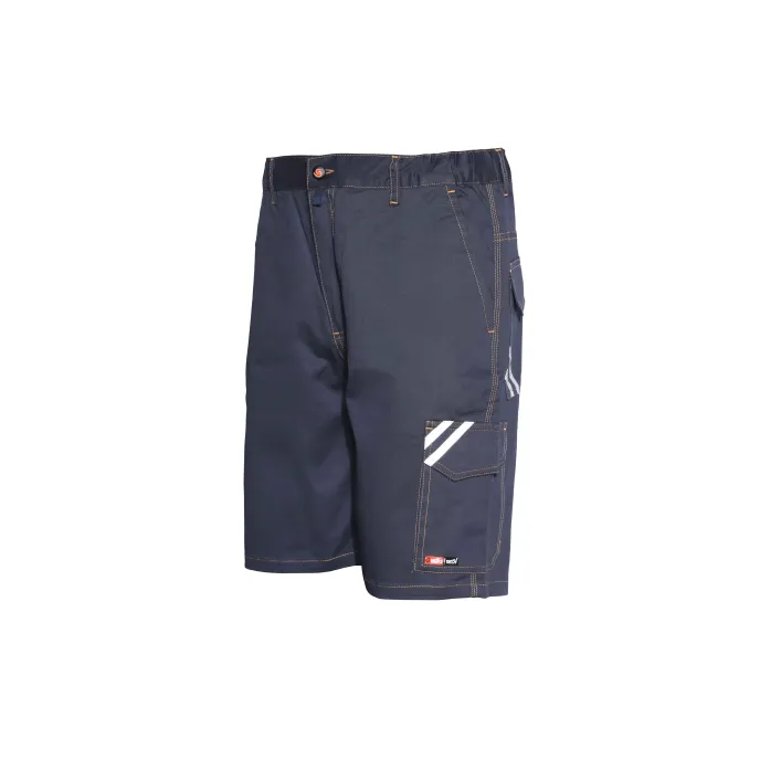 Fuori tutto - Bermuda da lavoro Start ISSA LINE Stretch 8041B Elasticizzati Multitasche estivi  Taglia 2XL colore grigio antraci