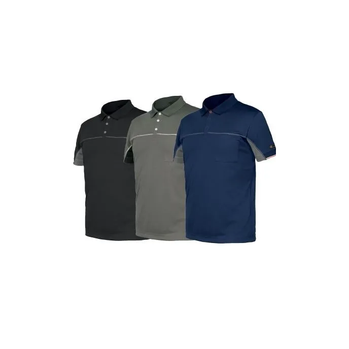 Fuori tutto - Polo Extreme stretch Issa Line - 8825B  taglia S colore blu