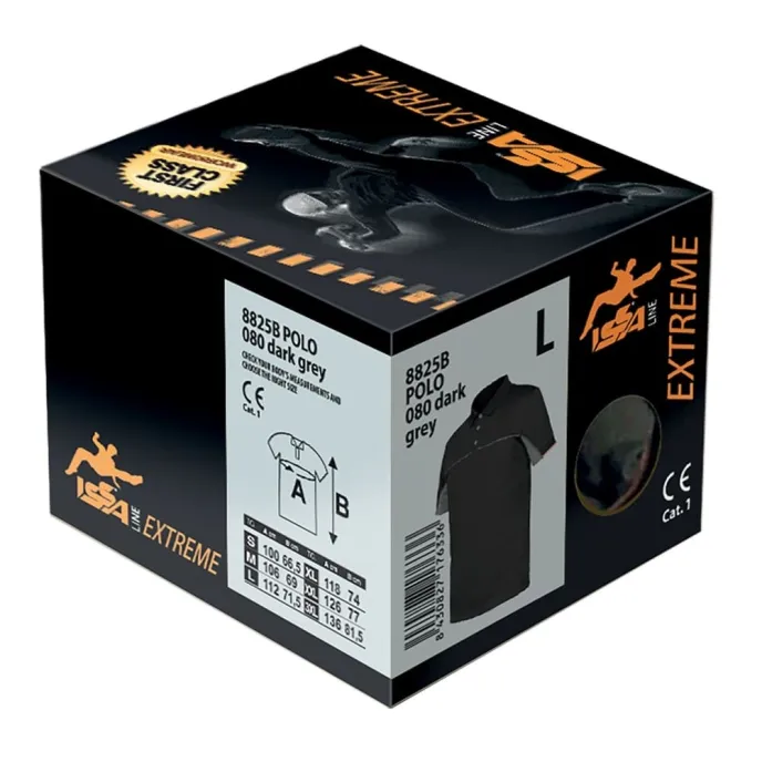 Fuori tutto - Polo Extreme stretch Issa Line - 8825B  taglia S colore blu