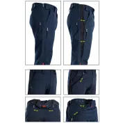 Pantaloni da Lavoro Multitasche Stretch Trinity Siggi - 3 Taglie in una