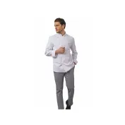 Giacca chef unisex 100% cotone Step One Horeca Siggi - 5 pezzi - 68SE0314/00-9000