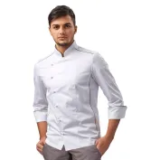 Giacca da Lavoro Chef Adrian profilo Tortora Siggi - 28GA0193/00-0655