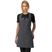 Grembiule donna con pettorina Aurora Horeca Siggi ad altezza ginocchio - 28PZ0345/00-0111