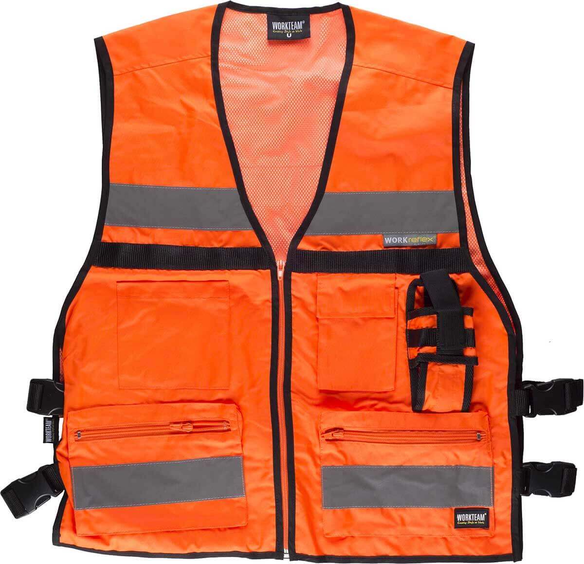 GILET Da lavoro Combi ALTA VISIBILITA' WorkTeam - Disponibile 5 Colori